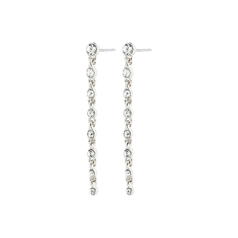 drop earrings for women -IMOGENE earrings silver-plated