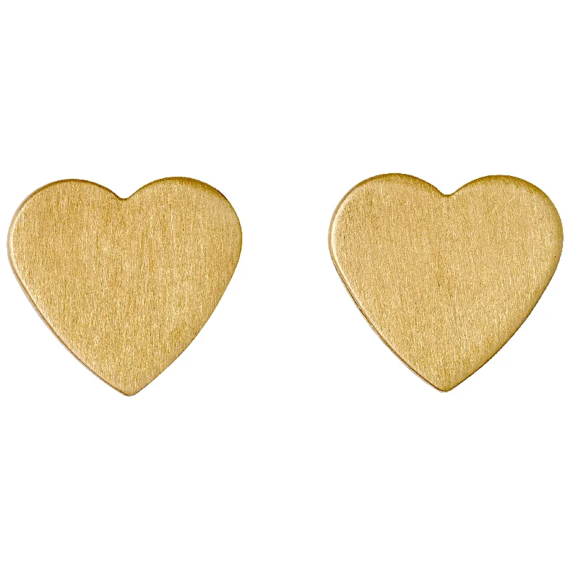 hoop earrings for women -VIVI heart earrings gold-plated