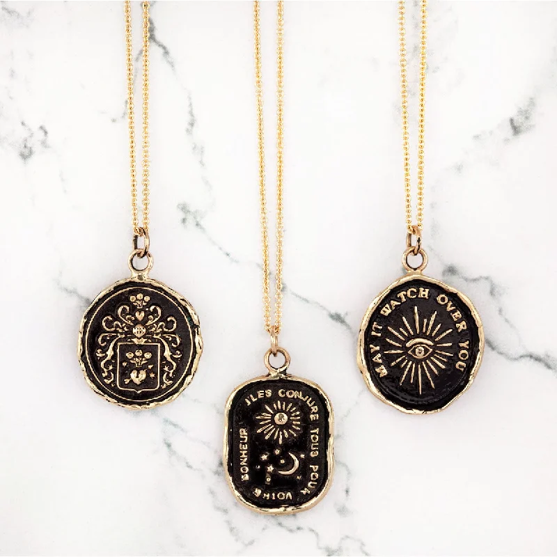 chic necklaces for women -Everything for You 14k Gold Talisman