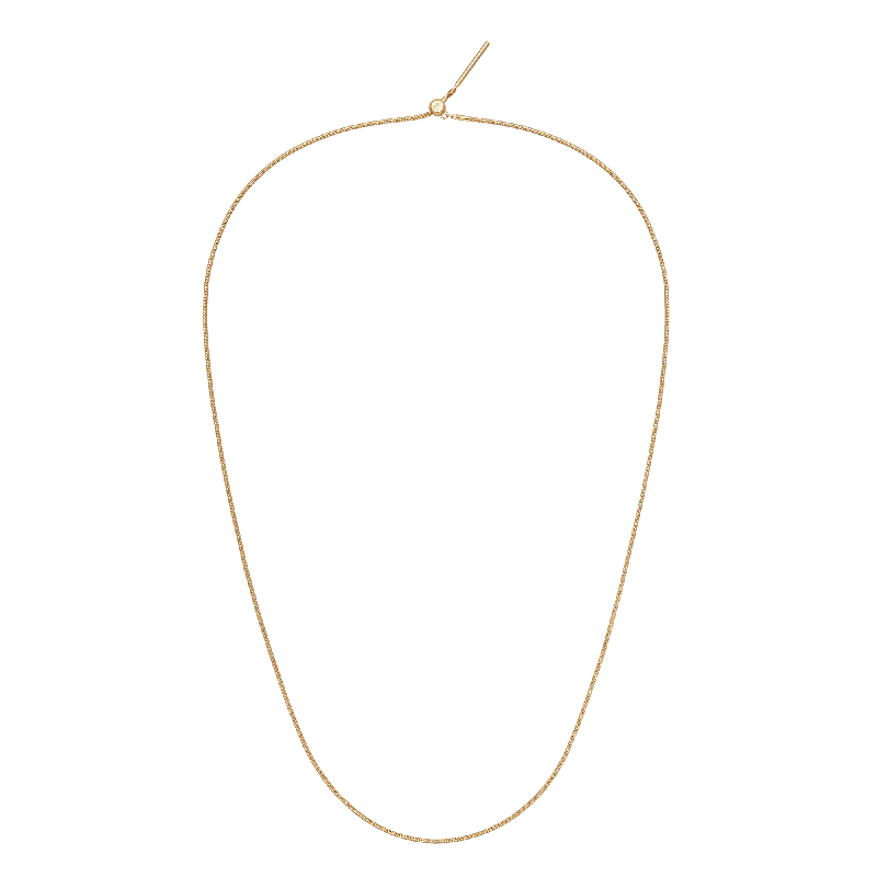 classic gold necklaces for women -Charms Snake Necklace G