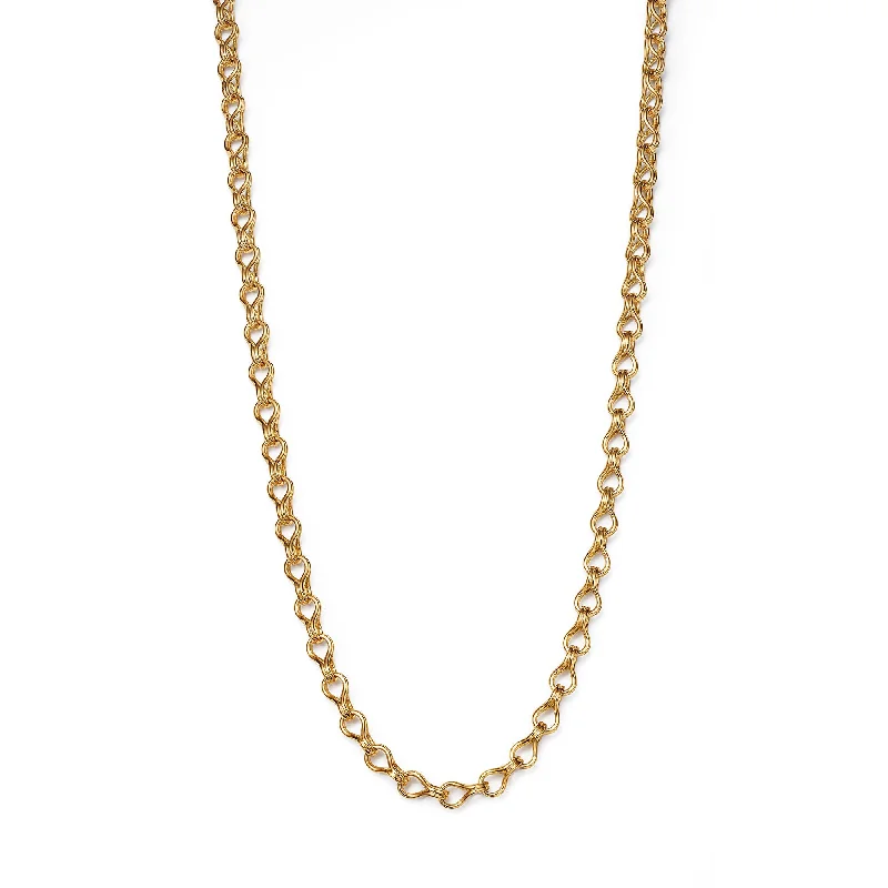 minimalist necklaces for women -Futura Jewelry | Eterna 18K Gold Necklace