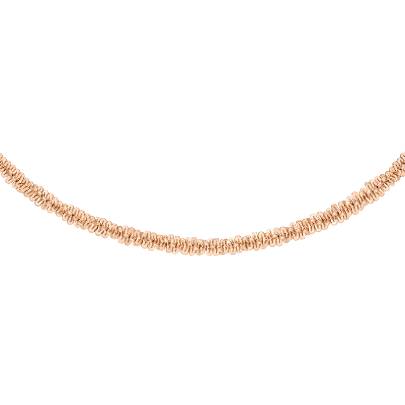 elegant gold necklaces for women -Twisted Chain Necklace RG