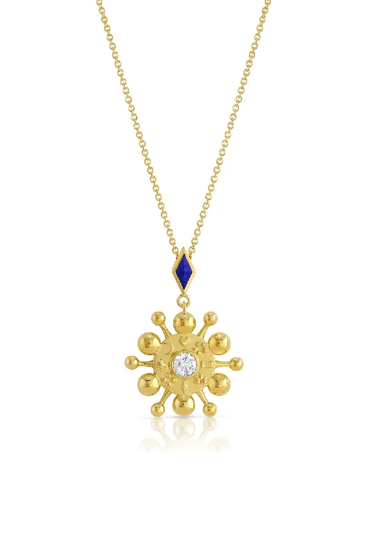 birthstone necklaces for gifts -Mazahri | Bibi 18K Gold Necklace w. Diamond