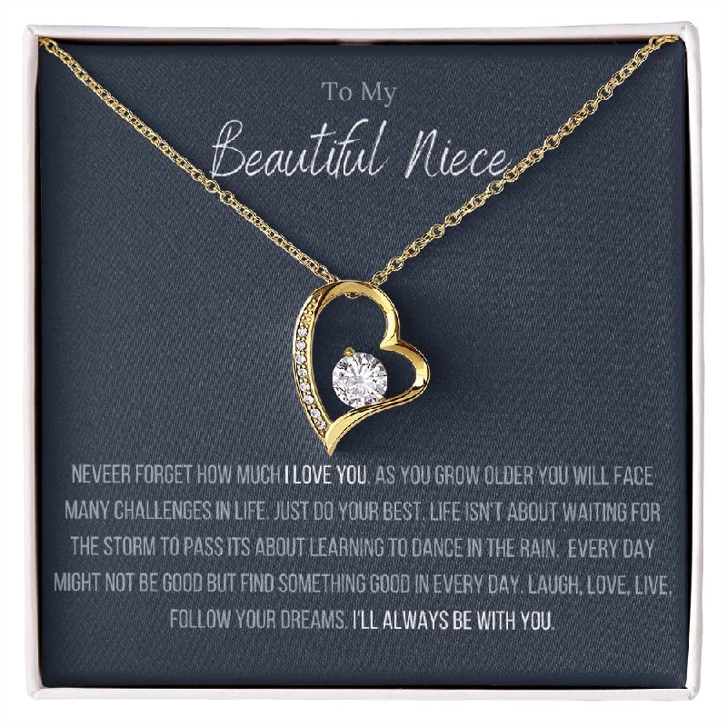 unique gold necklaces for women -The Forever Love™ Necklace To My Niece