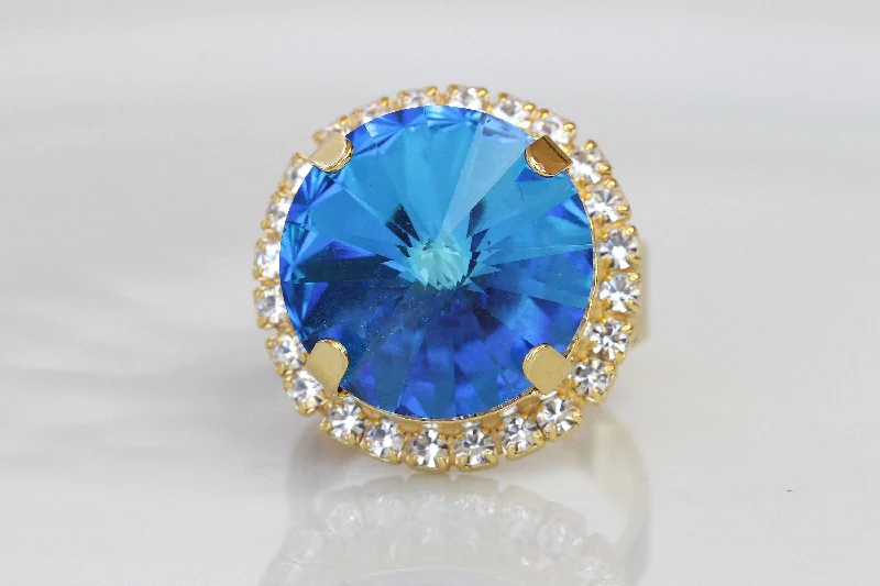 luxury engagement rings for women -SAPPHIRE RING