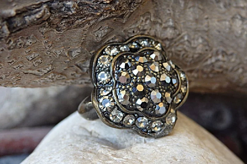 art deco rings for women -Rebeka ring