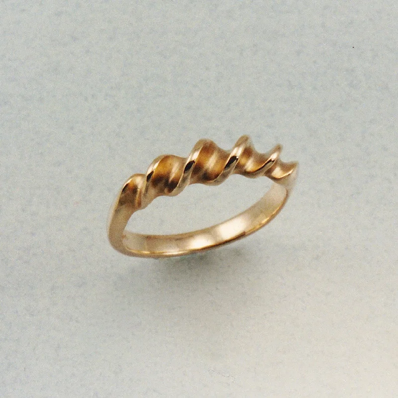 trendy rings for women -Skye Torc Ring