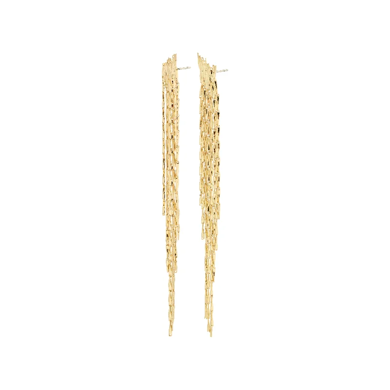 stackable earrings for women -ZENOBIA earrings gold-plated