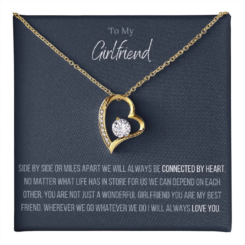 engraved necklaces for women -The Forever Love™ Necklace To My Girlfriend