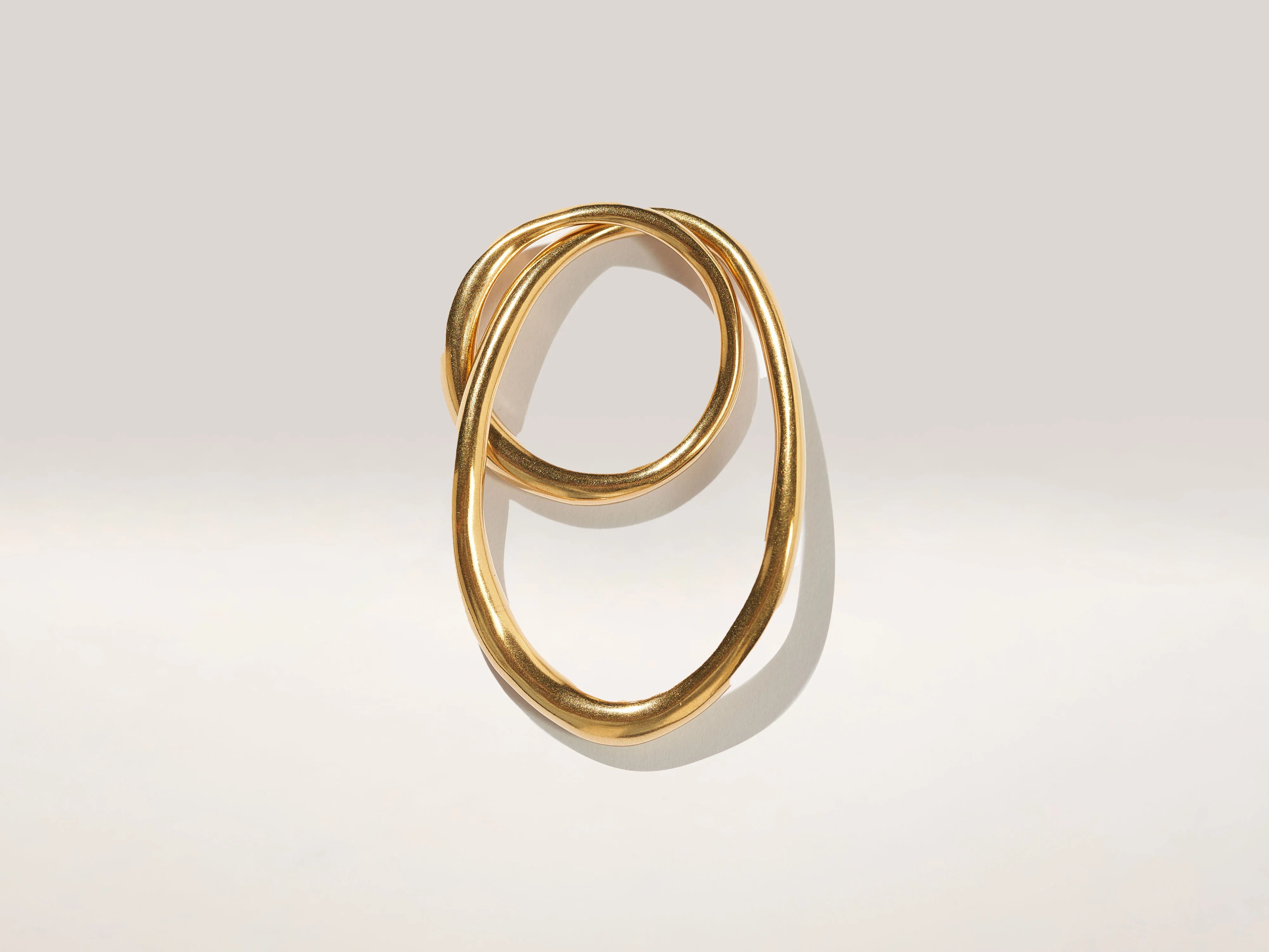 fashion rings for women -Duo Ring (242 / W / GOLD)