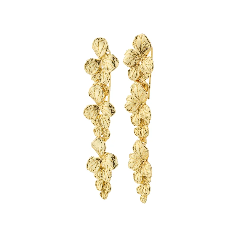 statement earrings for women -ECHO earrings gold-plated