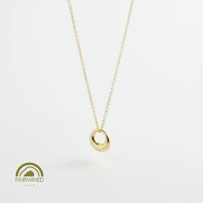 bohemian necklaces for women -Minrl | Aura 18K Gold Necklace