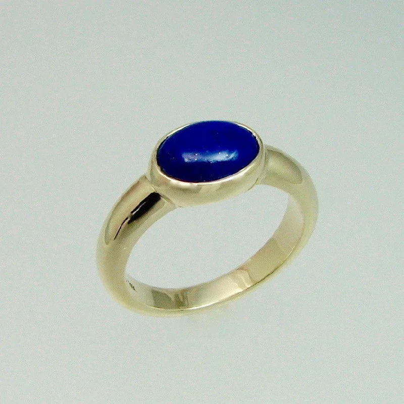 contemporary wedding rings for women -Lapis Lazuli Ring