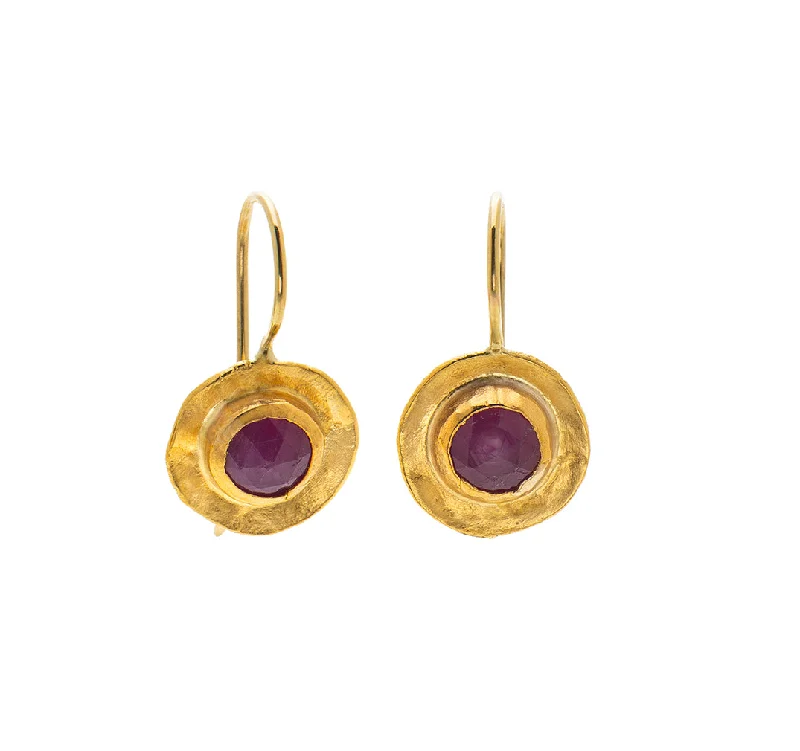 gold hoop earrings for women -Nava Zahavi Precious Sapphire Earrings