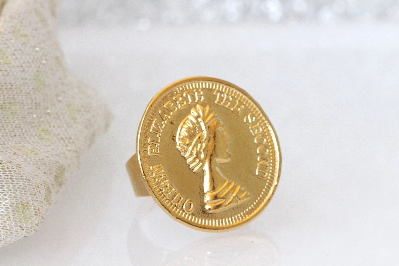 wedding sets for women -GOLD COIN RING