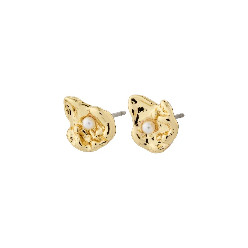 silver drop earrings for women -INAYA earrings gold-plated