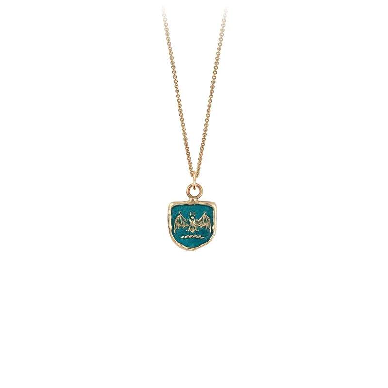 layered necklaces for women -Brave 14K Gold Appreciation Talisman - True Colors