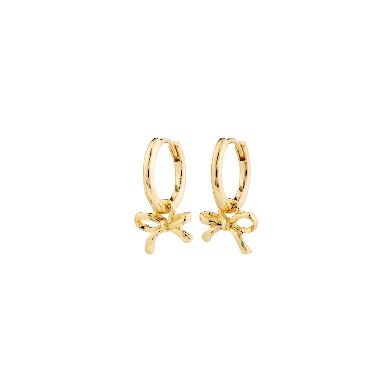 designer earrings for women -LYSANDRA hoop earrings gold-plated