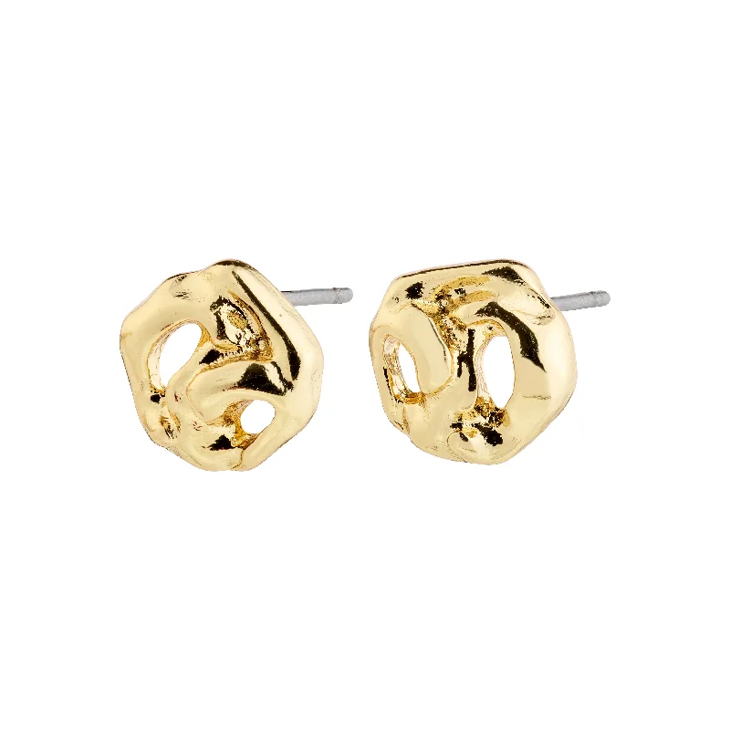 gemstone earrings for women -LUCA earrings gold-plated