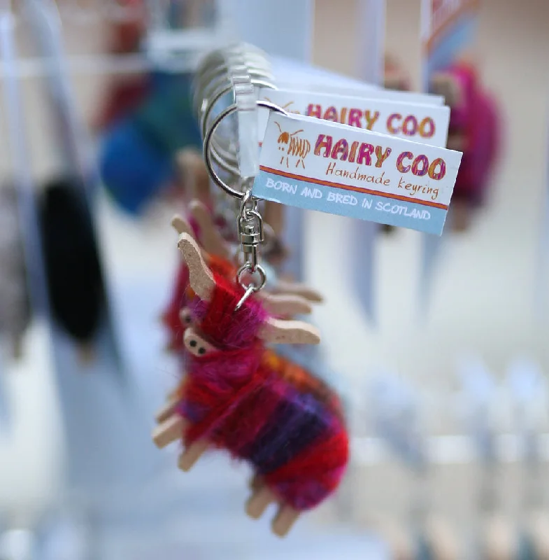 wedding sets for brides -Hairy Coo Key Ring