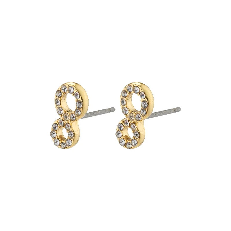 custom earrings for women -ROGUE crystal earrings gold-plated