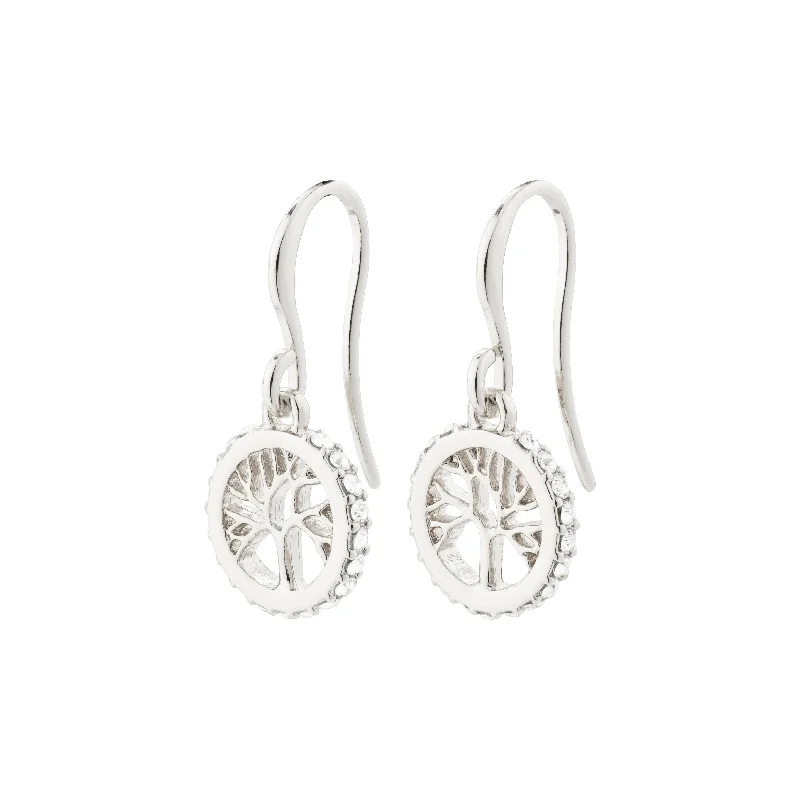 chandelier earrings for women -ALIA earrings silver-plated