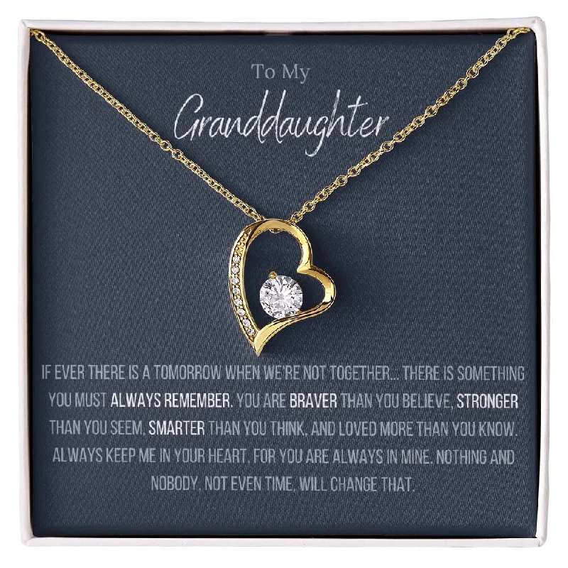 adjustable necklaces for women -The Forever Love™ Necklace To My Granddaughter