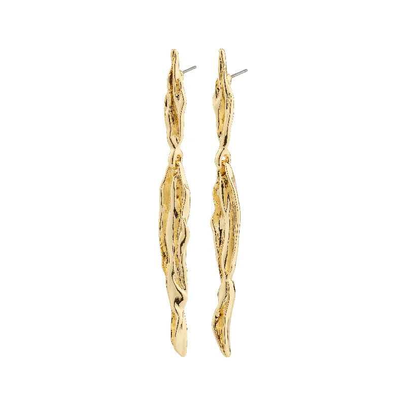 birthstone earrings for women -FEEL earrings gold-plated