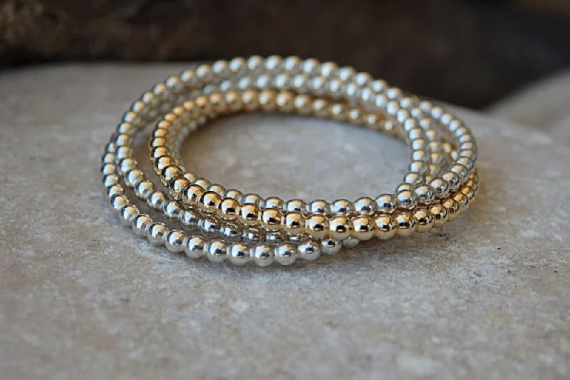 vintage rings for women -Eternity Ball Ring