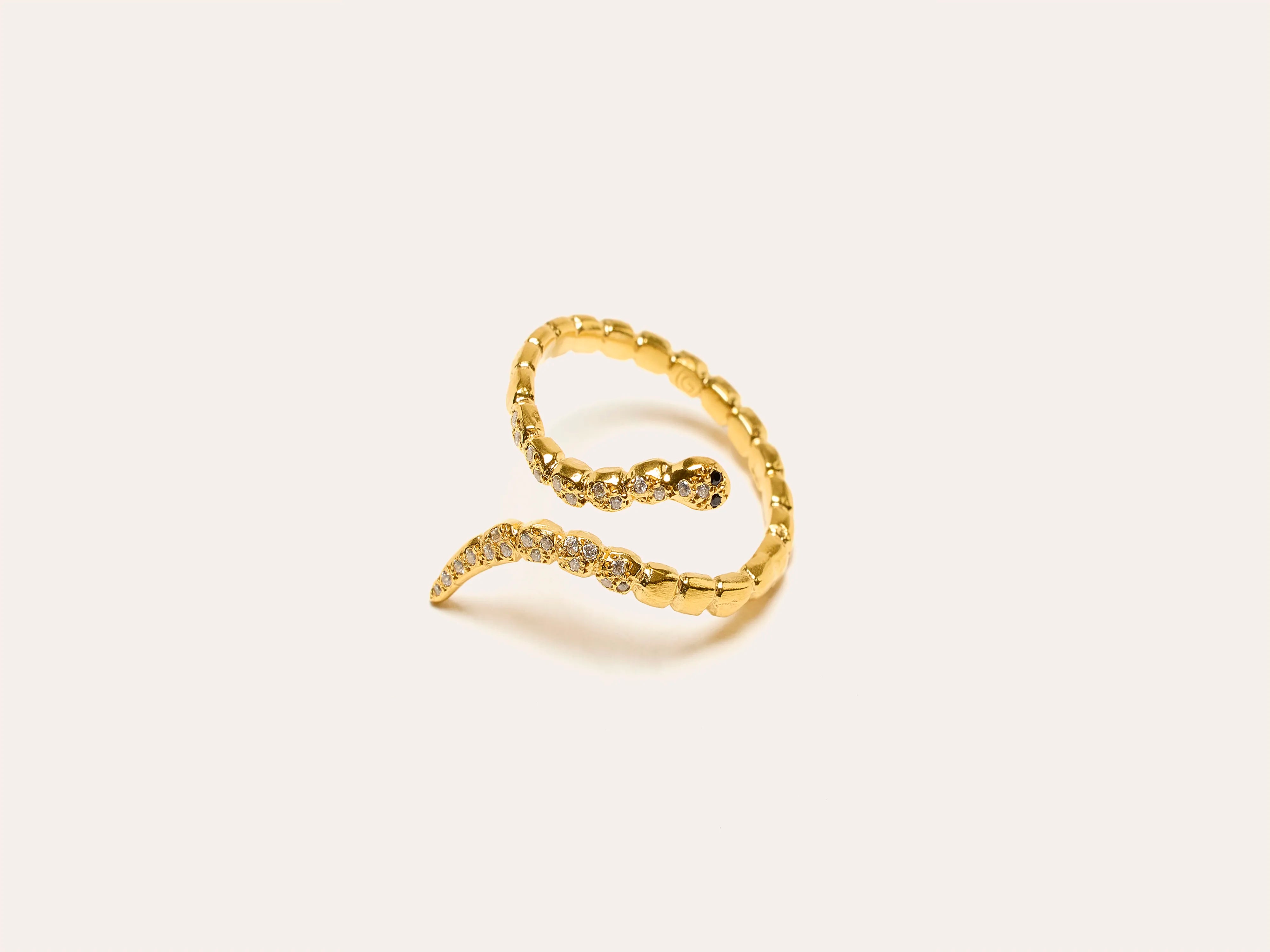 eternity rings for women -Gold Snake Ring (242 / W / GOLD)