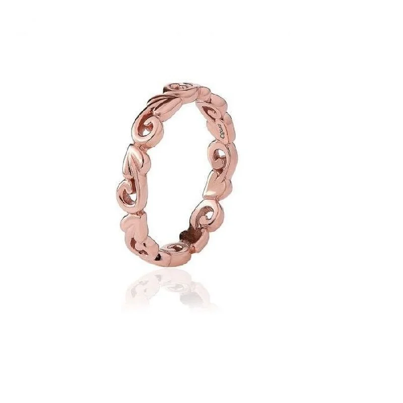 unique rings for women -9ct Rose Gold Tree of Life Ring