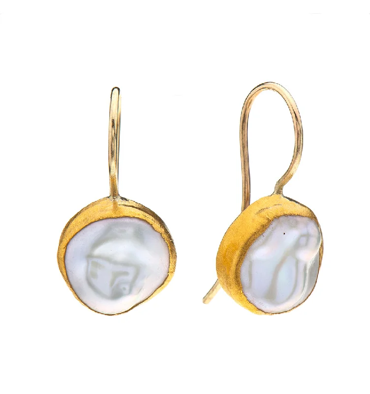 custom earrings for women -Nava Zahavi Yellow Gold Kashi Earrings