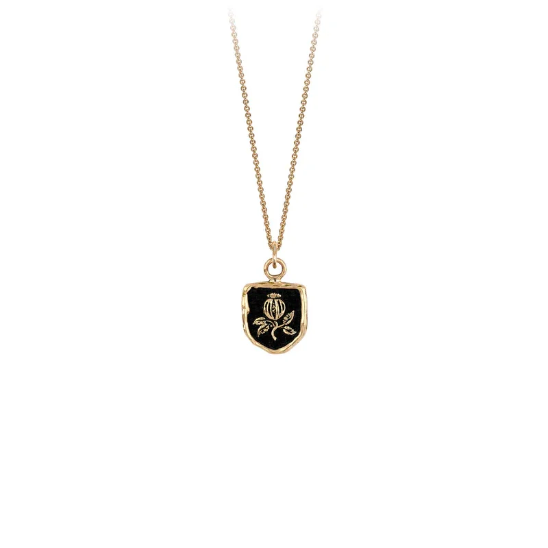 personalized pendant necklaces -Full of Life 14K Gold Appreciation Talisman