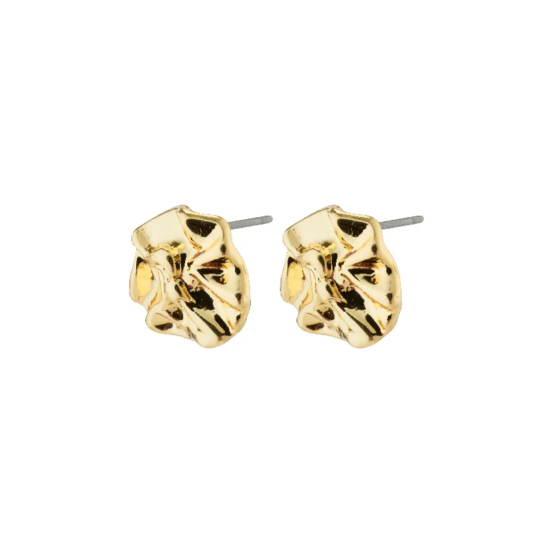 bold earrings for women -WILLPOWER earrings gold-plated